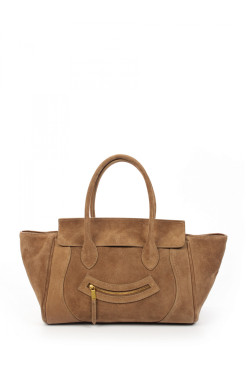 Сумка brown suede