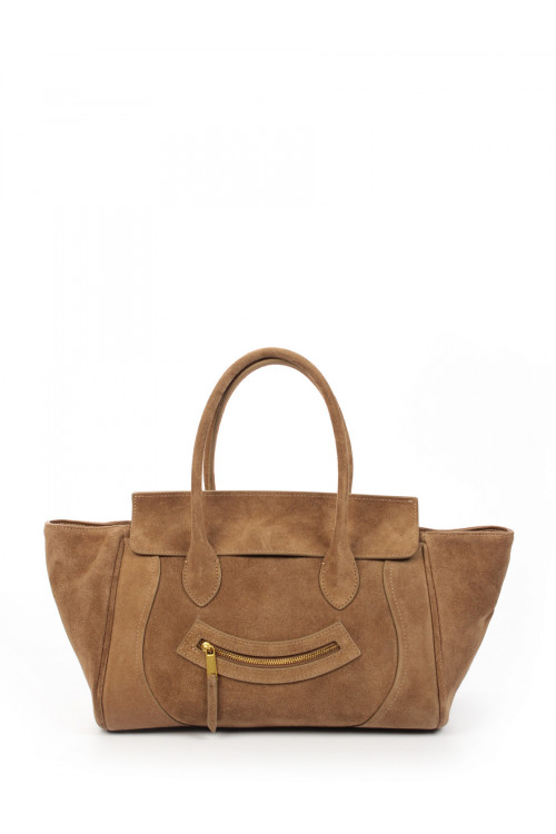 Сумка brown suede