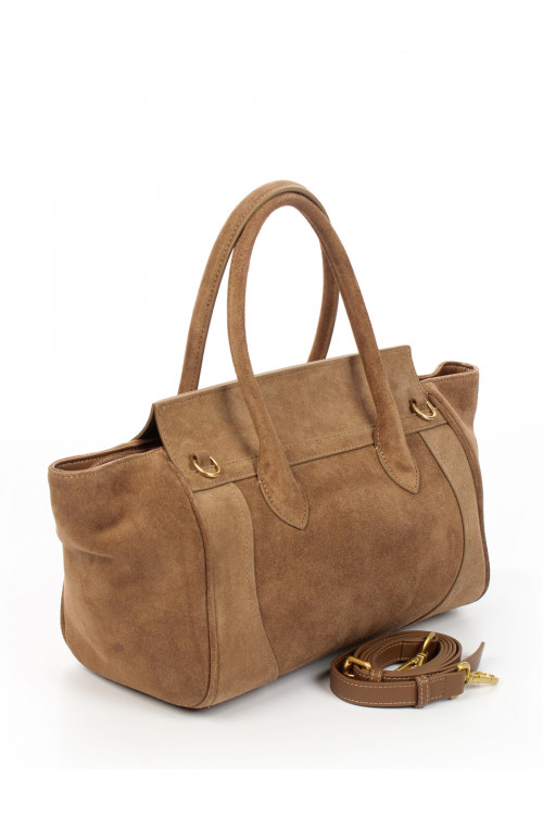 Сумка brown suede