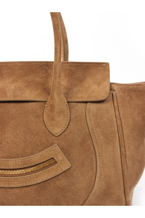 Сумка brown suede