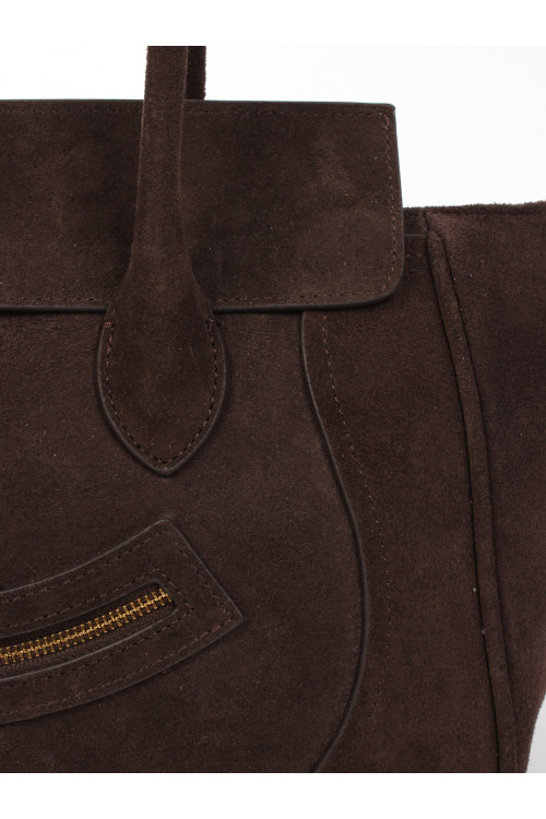 Сумка chocolate suede